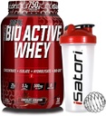 iSatori Bio-Active Whey Powder Sensation (30 σερβιέτες) & iSatori Classic Blender Bottle (Καθαριστικό μπουκάλι με κόκκινη κορυφή)