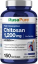 NusaPure Chitosan 1200mg 150 Caps (Non-GMO & Soyfree) με βιοπερίνη
