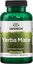 Swanson Yerba Mate (4:1) Energy Vitality Support 125 Milligrams 120 Capsules