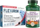 Προϊόντα καθαρότητας Bundle - Women’s Perfect Multi + Flexuron Joint Formula Γυναικεία πολυβιταμίνη (Supports Urinary Tract Health, Immune, Bone + More) - Flexuron (Krill Oil, Hyaluronic Acid + More)