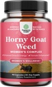 Horny Goat Weed for Women - Συμπληρώματα βοτάνων Hornygoatweed Women Complex for Hormone Balance Mood Υποστήριξη & Γενική γυναικεία ευεξία - Maca Root & Tribulus Terrestris Γυναικείο συμπλήρωμα - 90 Count