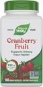 Nature's Way Cranberry Fruit, Cranberry Supplements, Υποστηρίζει την Ουροτραχύτητα Υγεία*, 930 mg ανά 2-Κάψουλα Σερβίρισμα, 180 κάψουλες (Packaging May Vary)