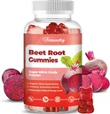 Sugar Free Beet Root Gummies - Supports Energy & Whole Body Health - 1500mg Beet Root Gummies for Women Men (60 Count)