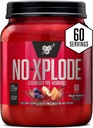 BSN N.O.-XPLODE συμπλήρωμα προ προπόνησης με Creatine, Beta-Αλανίνη, και την ενέργεια, Punch φρούτα, 60 μερίδες, 2,45 λίρες (Packaging May Vary)