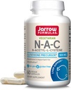 Jarrow Formulas® N-A-C 500 mg, Συμπλήρωμα διατροφής, Αντιοξειδωτική υποστήριξη για την υγεία του ήπατος, 60 κάψουλες λαχανικών, 60 ημέρες προσφοράς