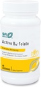 Klaire Labs SFI Health Active B12 - Folate Supplement - Disolvable Lozenge με Φολικό Μεθύλιο & Βιταμίνη Β12 Methylcobalamin - Εξαιρετικά Απορροφήσιμη - Υποστήριξη Υγιεινή Mood, Energy & Cognition (60 Count)