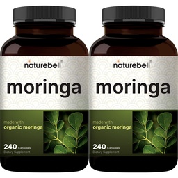 NatureBell Pure Moringa Κάψουλες 8.000mg ανά σερβίς (2 Pack) 