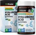 BIO KRAUTER Υαλουρονικό οξύ Gummies w/Vitamin C - 250 mg - 60 Vegan Chews - Υαλουρονικό οξύ Συμπληρώματα - Pectin-based