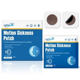 16ct Motion Sickness Patches – Sea Sickness Patches for Cruise, Car, Airplane, and Other Travel – Μη Νυσταγμένος, Αποτελεσματικός, Διαρκεί 72 ώρες