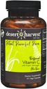 Desert Harvest Buffered Vitamin C Supplement with Aloe Vera for Absorption - Antioxidant Support, Immune Support, IC Support - 90 Capsules