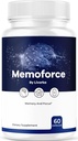 Memoforce Brain Supplement - Επίσημη Memoforce Premium Formula Pills, Advanced Support Memo Force Brain Supplement for Wellness & General Health, Memoforce Reviews, 60 Κάψουλες για 1 μήνα