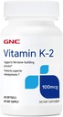 GNC βιταμίνη K-2 100mcg, υποστηρίζει τη διαδικασία κατασκευής οστών, 60 Softgels
