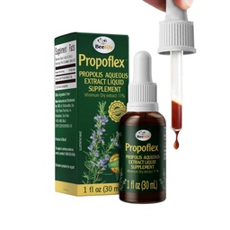 Beelife Propoflex Green Propolis Extract - Όχι Αλκοόλ Bee Propolis Βάμμα, Υψηλή Artepillin-C Επίπεδα - Αντιοξειδωτικό-Rich Liquid Supplement for Wellness - Natural & Kosher - Made in Brazil, 1 Fl. Oz.