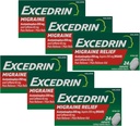 Excedrin Migraine Relief Medication, 24 Caplets (πακέτο των 6)