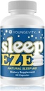 Youngevity Sleep Eze - Natural Sleep Support - Valerian Root, Passion Flower, 5-HTP, Melatonin - Non-Habit Forming - Sleeping Support Supplement - (60 Capsules)