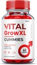 Vital Grow XL Gummies - Maximum Strength Formula - Vial Grow XL Extreme Strength Formula, Vital Grow XL Reviews, Overall Daily Health Support 1000mg Maximum Wellness Supplement Formula (60 Gummies)