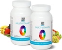 Ναι Μπορείς! Daily Multivitamins for Men and Women - Helps Assist Συνολική Υγεία & Ευεξία, Περιέχει Αντιοξειδωτικά, Πλούσια σε Βιταμίνη Α, Β, C & Ε - Daily Vitamins - 30 Tablets - 2 Pack