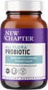 New Chapter Probiotic All-Flora - 30 ct (1 Μήνας Προμήθεια) για Σύνθετη Πέψη & Πλήρη Υγεία των Ούλων με Πρεβιοτικά + Μεταβιοτικά, Κλινικά Σπουδασμένα Στελέχη, 100% Vegan, Μη ΓΤΟ, Ράφι Σταθερό