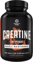 Natures Craf High Strength Tri Phase Creatine Tablets for Women & Men - Formula Blend of Creatine Monohydrate, 300mg HCL & Pyruvate Supplement - Mus Mass Gain & Recovery Supplement - 240 Tablets