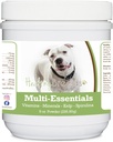 Healthy Breeds Pit Bull, Λευκό, Multi-Essentials σκόνη για σκύλους - ένα Ιδανικό συμπλήρωμα βιταμινών, ορυκτών & αντιοξειδωτικών για το σκύλο σας - 8 oz