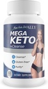 Mega Keto Diet + Cleanse - Βοήθεια για τη μείωση του βλεννογόνου βλεννογόνου - Blast Out υδατάνθρακες για την υποστήριξη Ketosis Cleanse - Digestive Cleansing Ketogenic Support - Body Cleanse & Liver Cleanse - Βοήθεια Υποστήριξη Συνολική Υγεία