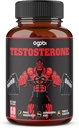 agobi Testosterone συμπλήρωμα για άνδρες - 11 βότανα - Ashwagandha, Tribulus, Ginseng & More - 60 κάψουλες για 1 μήνα