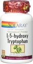 Solaray Εγγυημένη ισχύς L-5- HTP + B 6 & C 100 mg Καψάκια, 30 Count