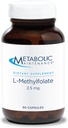 Μεταβολική Συντήρηση L- Methylfolate 2, 5 mg - L Folate μεθύλιο, συμπλήρωμα μεθυλοφολικού οξέος για γυναίκες & άνδρες, μεθυλιωμένη βιταμίνη B9 (5- MTHF) για την υγεία του εγκεφάλου, την εστίαση, και την ηρεμία - 30 κάψουλες (πακέτο του 1)