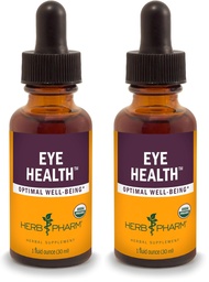 Herb Pharm Eye Health Liquid Herbal Formula with Bilberry and Goji Liquid Extracts - 1 Ουγγιά (Pack of 2)