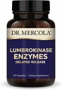 Δρ. Mercola Lumbrokinase Enzymes - Delayed Release Formula - Συμπλήρωμα διατροφής για Καρδιαγγειακή & Ενεργειακή Υποστήριξη - Μη ΓΤΟ, Χωρίς Γλουτένη & Χωρίς Σόγια - 30 Κάψουλες (30 Σερβιέτες)