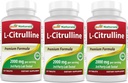Best Naturals L-Citrulline 2000mg/serving - Μη ΓΤΟ - Χωρίς γλουτένη - 120 δισκία (120 Count (Pack of 3))