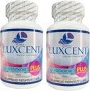 Γενόσημο 2 Φιάλες Luxcent Glutathione Plus Κάψουλες 1800mg, 60 Count