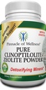Pure Clinoptilolite Zeolite Powder – Detox Cleanse Dietary Supplement – 90 Capsules