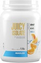 Maxler Juicy Isolate Protein Powder - Clear Whey Isolate - Low Lactose, Fat Free, Sugar Free Muscle Recovery Drink for Pre & Post Workout - 90% of Protein per Serving - Orange 1.1 lb (20 Servings)