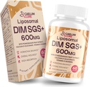 Liposomal DIM SGS Supplement - Συμπλήρωμα ορμονών για γυναίκες & άνδρες, Συμπληρώματα οιστρογόνων Περιέχει Sulforafane Glucosinolate, Βιταμίνη Ε, Ρόδι Φρούτα - Υποστήριξη Detox και Αντιοξειδωτικό (1 Pack)