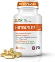 INVITA L-Methylfolate (15mg) - Επαγγελματική Δύναμη Ενεργό Φολικό Μεθύλιο - 5-MTHF συμπλήρωμα για την ενέργεια, Mood & Immune Support - Μη ΓΤΟ, Χωρίς γλουτένη, Χωρίς πληρωτικά (15 mg)