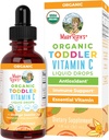 MaryRuth Organics Toddler Vitamin C Drops | USDA Organic Vitamin C Liquid Drops for Toddler | Ages 1-3 Years | Vitamin for Immune Support & Overall Health | Vegan | Non-GMO | Gluten Free | 30 Servings