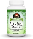 Πηγή Naturals Vegan True, Vegan Force Πολλαπλή, προηγμένη φόρμουλα ενέργειας για Vegans* - 60 δισκία