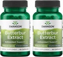 Swanson Butterbur Extract - Τυποποιημένο 75 mg 60 Caps (2 Συσκευασία)
