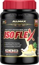 ALLMAX Nutrition ISOFLEX Whey Protein Isolate, Pineapple Coconut - 2 lb - 27 Grams of Protein Per Scoop - Zero Fat & Sugar - 99% Lactose Free - Gluten Free & Soy Free - Approximate 30 Servings