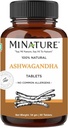 Ashwagandha Tablets- 90 Tablets, 1000 mg by mi Nature 