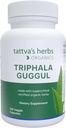 Tattva's Herbs Triphala Guggul Herbal Supplement, Ayurveda Herbal Supplements, Digestive Health and Support, Βιολογικές κάψουλες Triphala, 120 Count, 25 Χρόνια Premium Service
