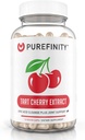 PUREFINITY Tart Cherry Κάψουλες – Uric Acid Flush & Cleanse για την υποστήριξη της κοινής & μυϊκή άνεση με το ακατέργαστο εκχύλισμα, μη GMO, χωρίς γλουτένη, Vegan – 30 Count (1 μήνας προμήθεια)