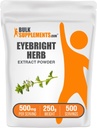 BulkSupplements.com Eyebright Extract Powder - Eyebright Extract - Βότανο συμπλήρωμα, Χωρίς γλουτένη - 500mg ανά Σερβίρισμα, 250g (8,8 oz) (πακέτο του 1)