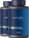 ProHealth Malic Acid + Magnesium 2-Pack (180 δισκία ανά φιάλη) - Απαραίτητο για τη μυϊκή χαλάρωση - Προάγει ATP - Προάγει τη σωστή λειτουργία μυών