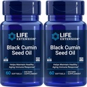 Επέκταση ζωής Μαύρο Cumin Seed Oil, 60 softgels (πακέτο του 2)