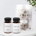 ANYA Multivitamin + Γαλουχία Τσάι Bundle Postpartum Απαραίτητα για τις γυναίκες, μεταγεννητικά συμπληρώματα για το θηλασμό