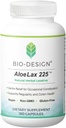 Aloe Lax 225 Natural Herbal Laxative - Gentle Relief for Occasional Constipation, Gas, & Bloating with 225mg Natural Aloe Ferox - Υποστηρίζει Bowel Regularity & Colon Health - 180 Κάψουλες
