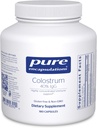 Pure Encapsulations Colostrum | 40% IgG Highly Concentrated Immune Support | 180 Capsules
