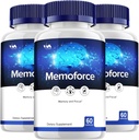 Vitamoon Remoforce Supplement Capsules – Memoforce Nootropics Χάπια, Memoforce Clarity Focus and Reviews, 180 Κάψουλες